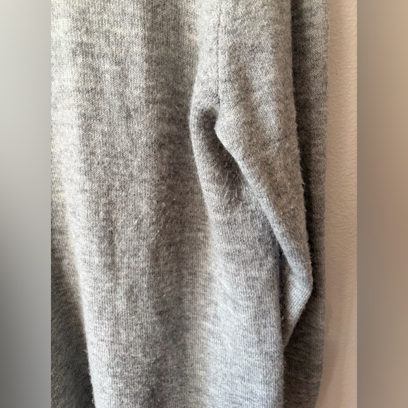 Christopher & Banks Tailored Gray Embroidered Floral Cardigan Sweater Women’s XL - Picture 7 of 10